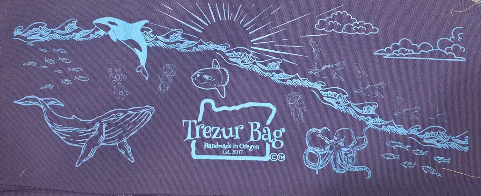 Purple 2026 Trezur Bag artwork
