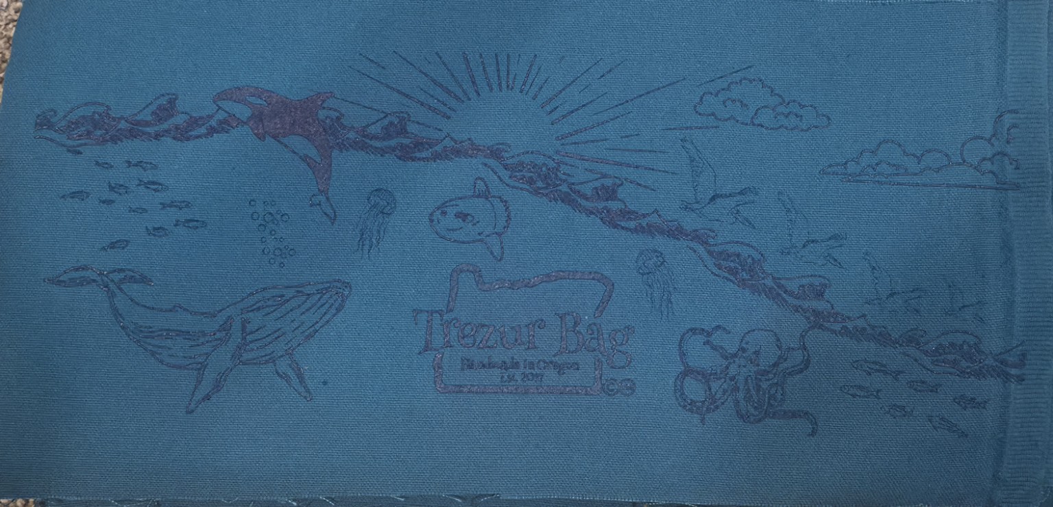 Teal 2026 Trezur Bag artwork